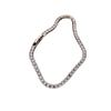 Elegante Geometrische Zirkonia Armband voor Damesmode - Veelzijdig, Trendy Bangle Sieraden