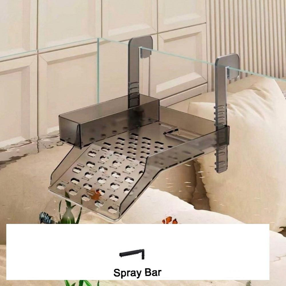 Adjustable Height Turtle Basking Platform Wall Hanging Terrarium Resting Ramp Tank Decoration