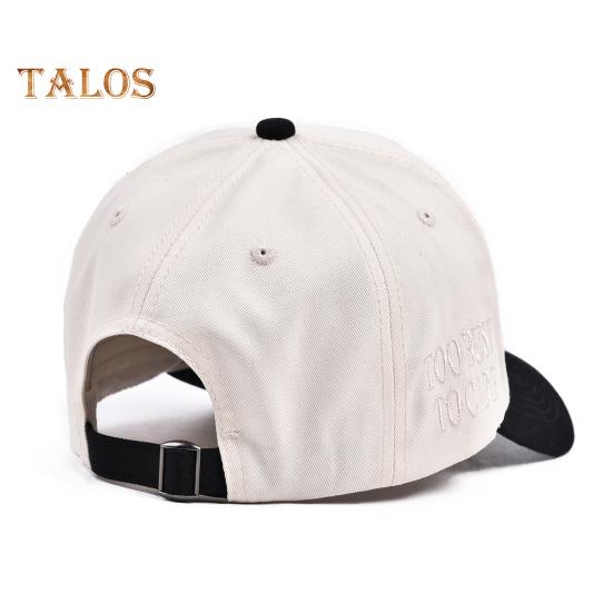 Women Baseball Cap Adjustable Cotton Embroidery Letters Baseball Cap Outdoor Ponytail Truck Hat for Casual Daily Wear