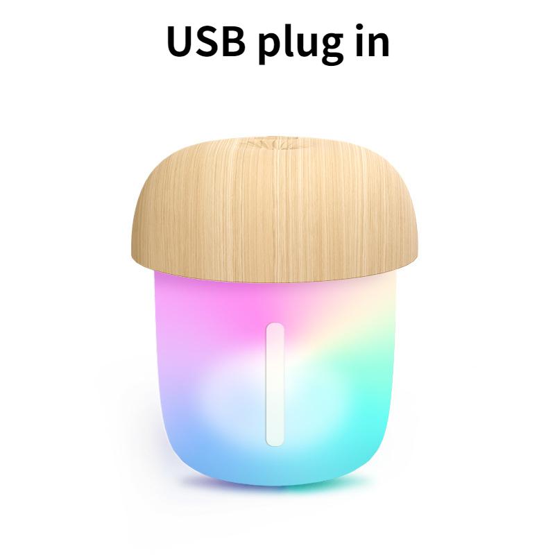 

Портативный грибной увлажнитель воздуха с ночником, электрический диффузор эфирных масел, бытовой бесшумный настольный автомобильный светильник, увлажнители воздуха USB plug in