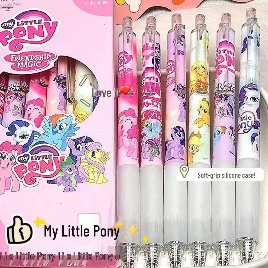 ST Fioletowa Róża Długopis Żelowy Klikany - Płynne Pisanie, Wysokiej Jakości Długopis dla Ucznia na Egzamin