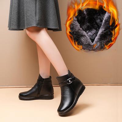 Dameslaarzen Winterlaarzen Antislip Enkellaarsjes Dameslaarzen Schoenen Platte laarzen Moederlaarzen