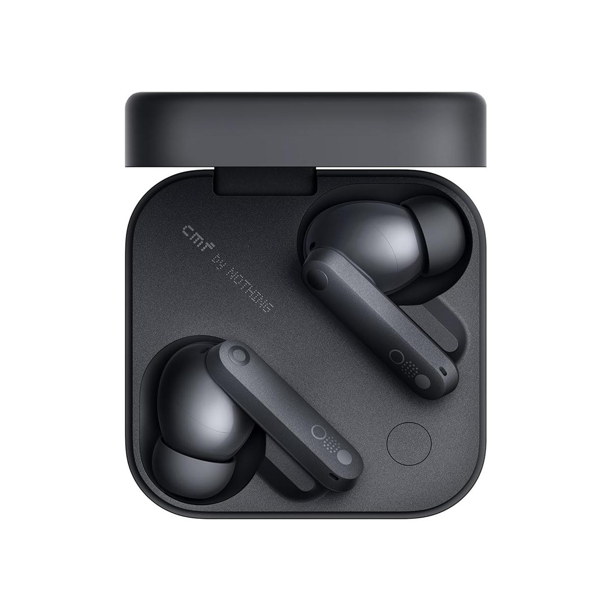 

Беспроводные наушники CMF Buds Pro 2, звук высокого разрешения с LDAC, гибридное шумоподавление 50 дБ темно серый