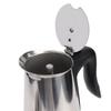 300ML Large Capacity Household Electric Mocha Pot 304 Stainless Steel Italian Espresso Hand Brewed Coffee Machine