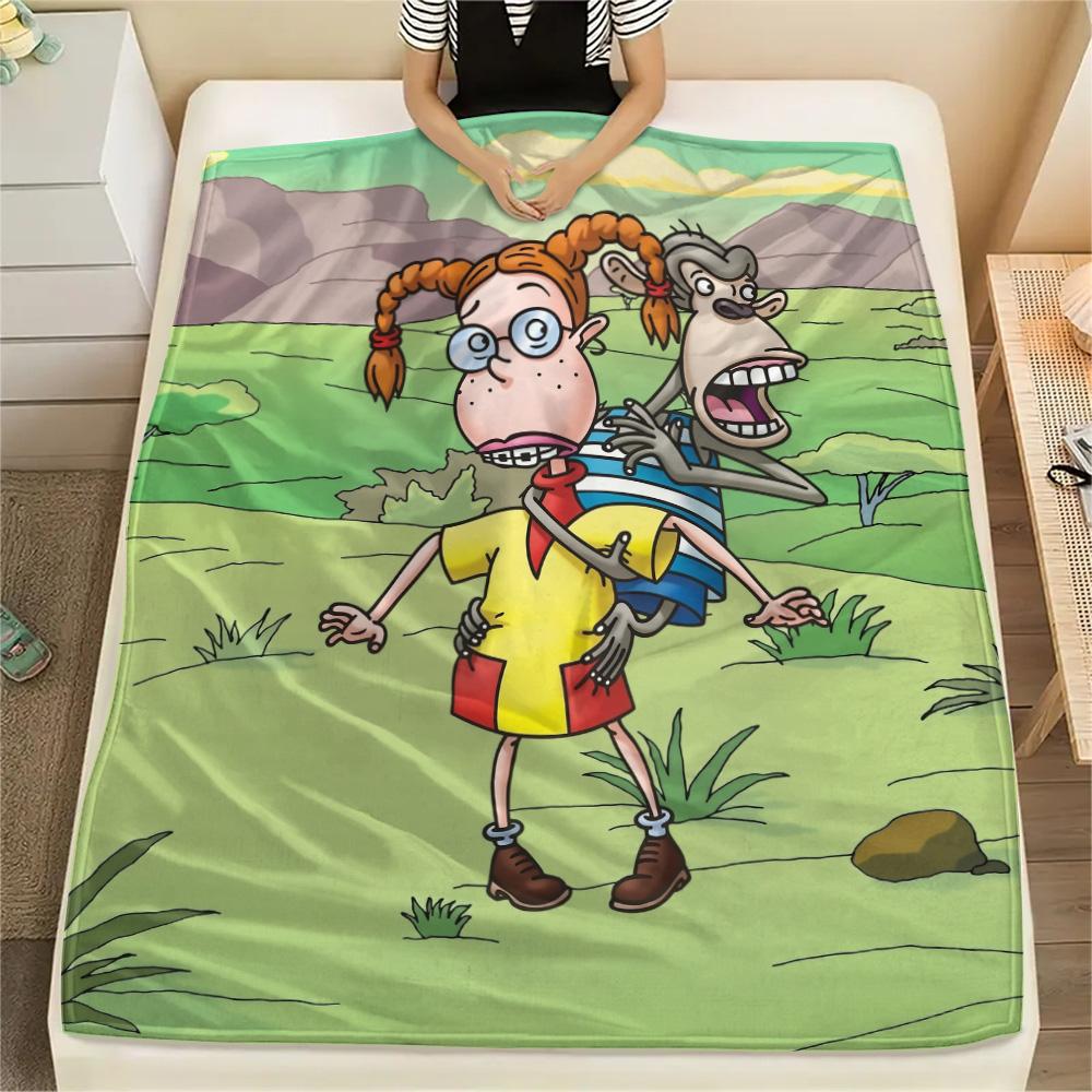 

Thornberrys Print Flannel Blanket, High quality Comfortable for All Seasons, Home Decor, Warmth and Comfort 80cm x 120cm