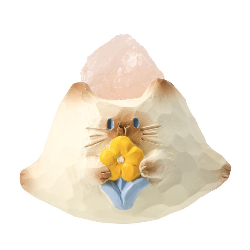 Katze PAI Glücksenergie Überraschungsbox Niedliche Cartoon Kristall Desktop Dekoration Perfektes Geschenk für Mädchen