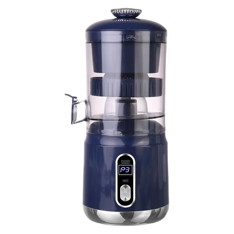 

Высокоскоростная многофункциональная электрическая соковыжималка со съемными частями, эффективная машина для экстракции сока из фруктов и овощей темно-синий