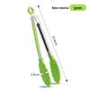 High-Temperature Resistant 430 Stainless Steel Anti-Scald BBQ Tongs for Outdoor and Kitchen Use