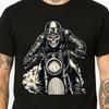 Skull Biker Motorcycle Cafe Racer Vintage Rider Skeleton Goggles T Shirt Vintage Streetwear Designer Clothes Versatile