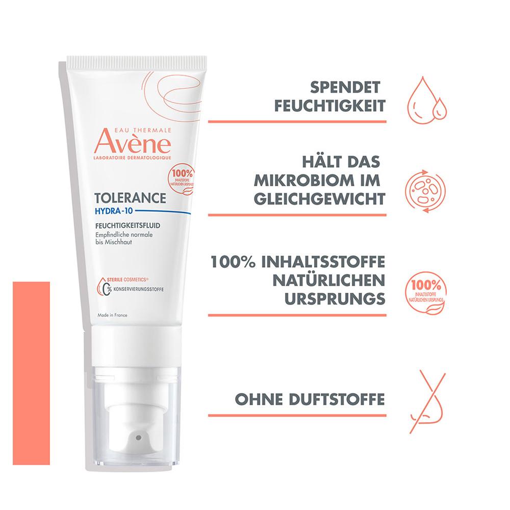 Avene Tolerance Hydra 10 Moisturizing Fluid 40ml