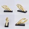 Contemporary Abstract Resin Art Table Ornament