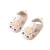 Lauflernschuhe für Baby-Mädchen im Alter von 6-12 Monaten. Einjährige Prinzessinnen-Stil Sandalen mit weicher Sohle, geeignet für Frühling und Sommer.
