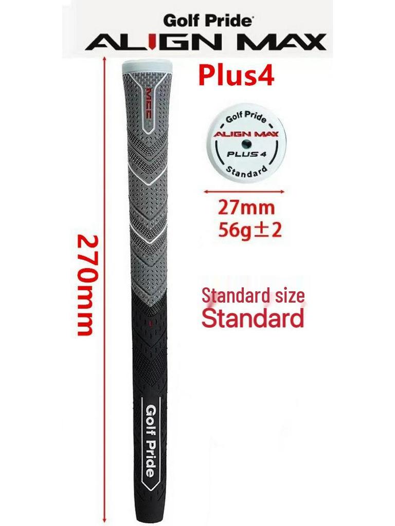 MCC PLUS4 Max Cotton Anti-Slip Golf Grip for Irons & Woods (Unisex)