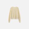 Women's Ribbed Jacquard Knit Cardigan