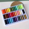 39-Color Sewing Thread Set, 182.88 Meter Each, High-Strength Polyester, Colorfast, for DIY Sewing Crafts, Essential Hand Sewing Supplies, Mixed Colors