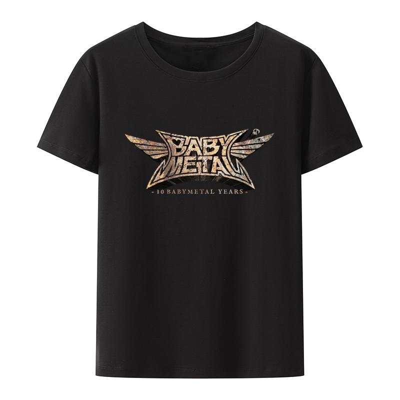 Novinka BABYMETAL Tričko Heavy Metal Elektroakustická kapela Rocková kapela Unisex a ženy Dárek Volný čas Street Hip-hop Módní Tričko