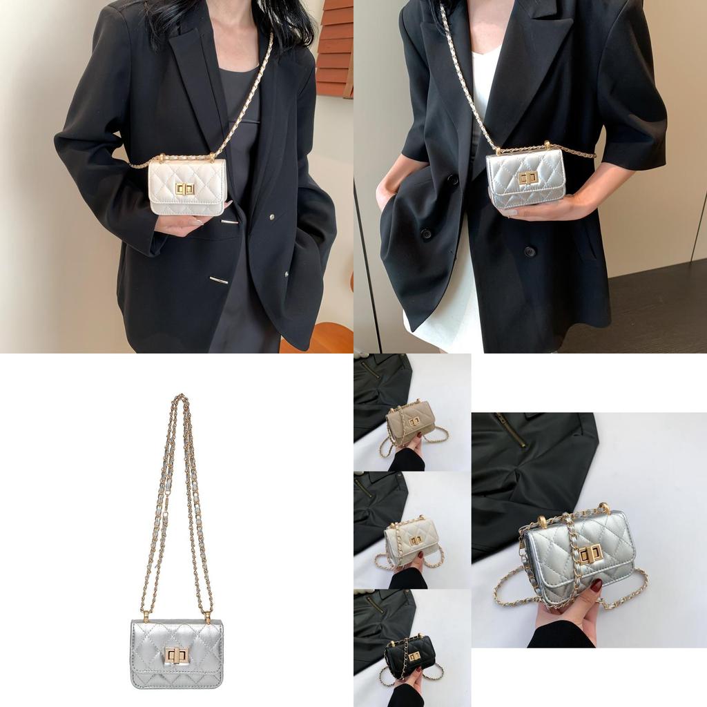 Chic Vintage Womens Shoulder Bag Trendy Casual Spring Season Small Square Bag