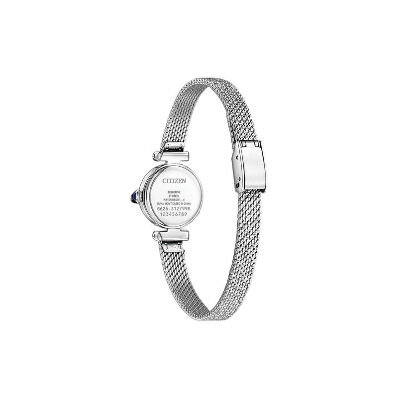 Citizen Eco-Drive Series xC Series Classic Retro Quartz Steel Strap 18.4mm Women's Watch White Dial EG7080-53