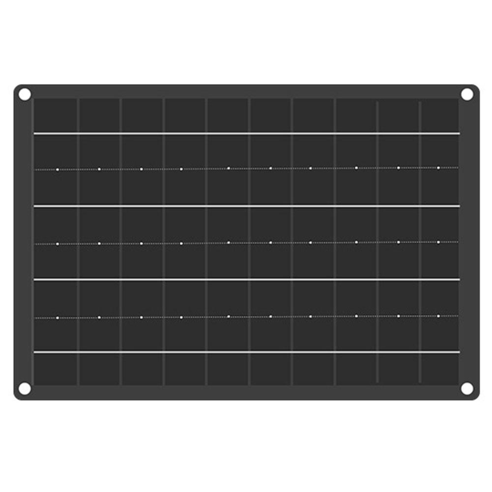 

1/2Pcs 18V 10W Outdoor USB Solar Panel Waterproof Mini Solar Charger Outdoor Emergency Moblie Phone Power Bank for Small Fans