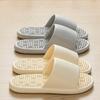 Bathroom leaking slippers women's summer 2 new silent indoor home bath non-slip quick-drying couple sandals men