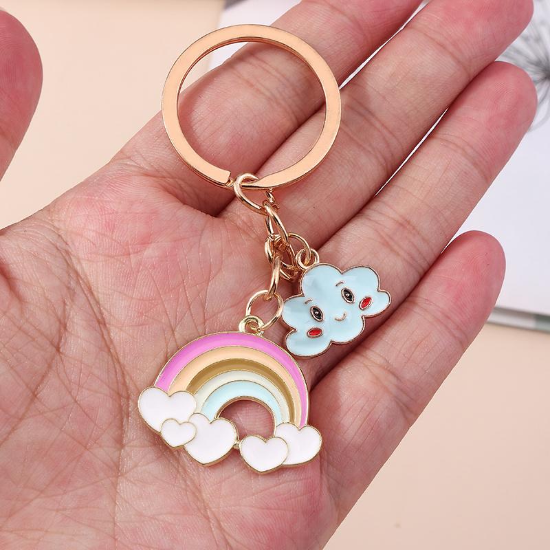 Ethnic Elephant Keychains for Car Key Unique Bohemia Animal Key Rings for Women Men Handbag Accessories DIY Jewelry Gifts