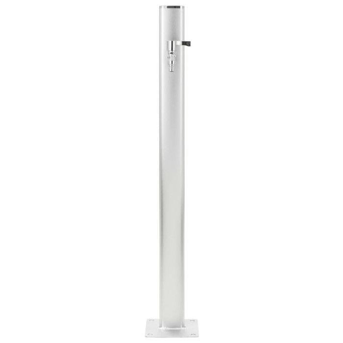 VidaXL Colonne à eau de jardin Aluminium 95 cm