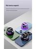 G200 Personalized Bluetooth Speaker: Compact Wireless Outdoor Speaker with Colorful Ambient Light and Powerful Subwoofer