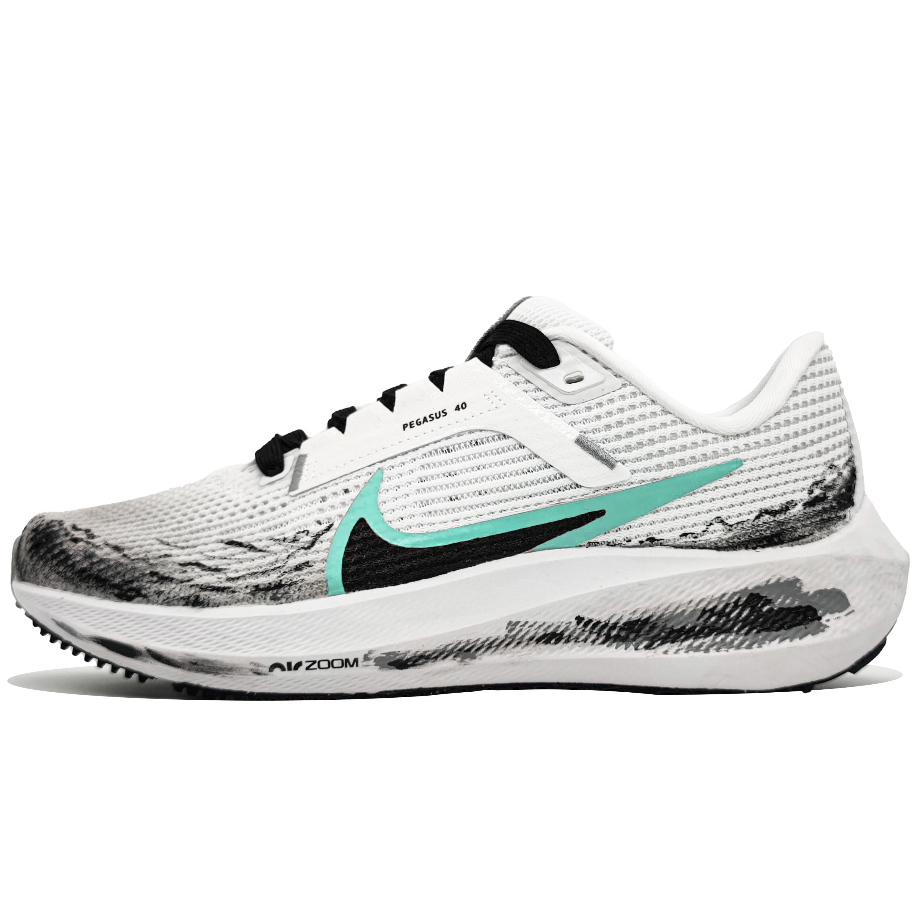 

Nike Air Zoom Pegasus 40 Abrasion Resistant Breathable Abrasion Resistant Breathable Low top Casual Running Shoes Men s DV3853-102(Team400-) 42