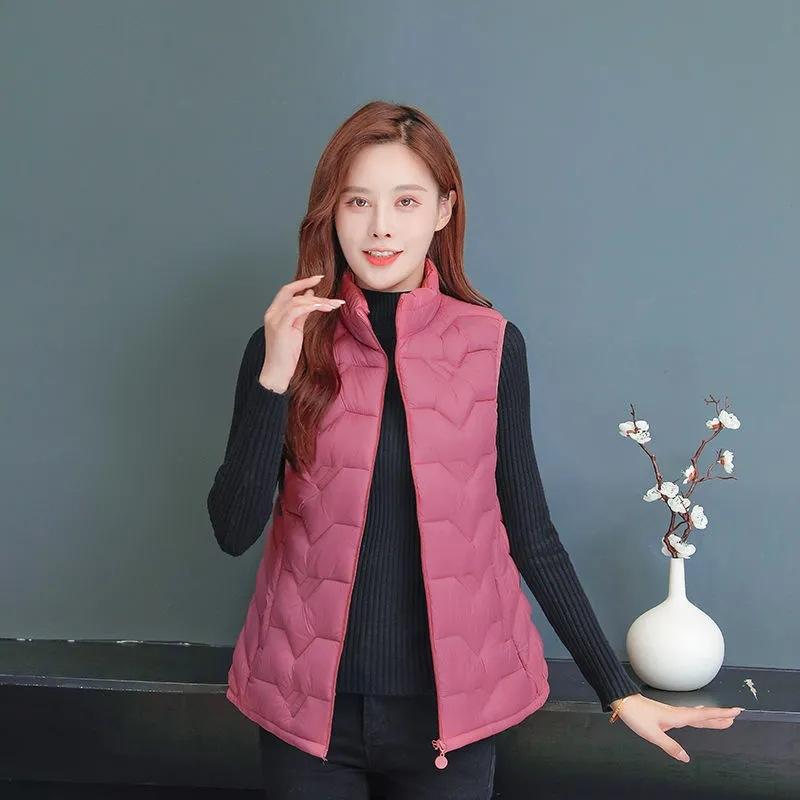 Women's Vests Warm Vest Winter Warm Vest Sleeveless Large Size Vests
