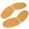 Suole in Gomma Antiscivolo per Scarpe in Pelle Avampiede Suola Scarpe Basse Riparazione Mezza Suola Cuscinetto (Giallo)