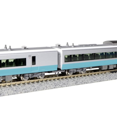 KATO N Gauge E657 Series and E653 Series Revival Color Green 10-Car Set 10-1878 Model Train