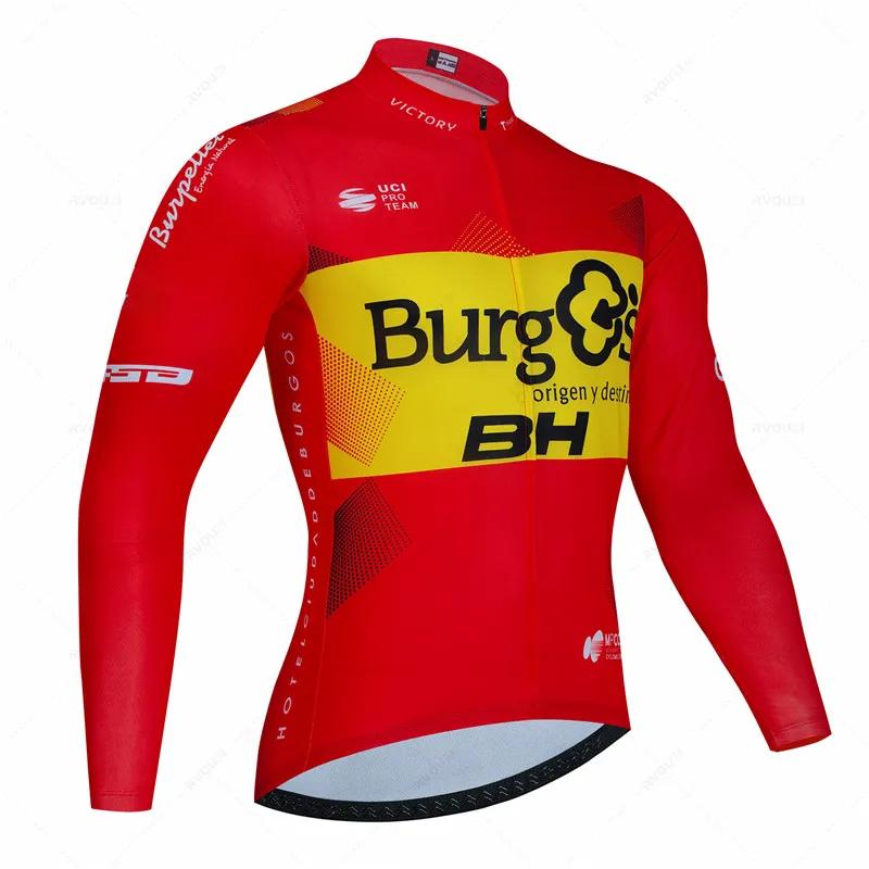 

BH Spain Team Spring /Autumn Long Sleeve Cycling Jersey Set Bicycle Clothes MTB Bike Jersey Bib Pants Kit Ropa Ciclismo Culotte 2026 5XL