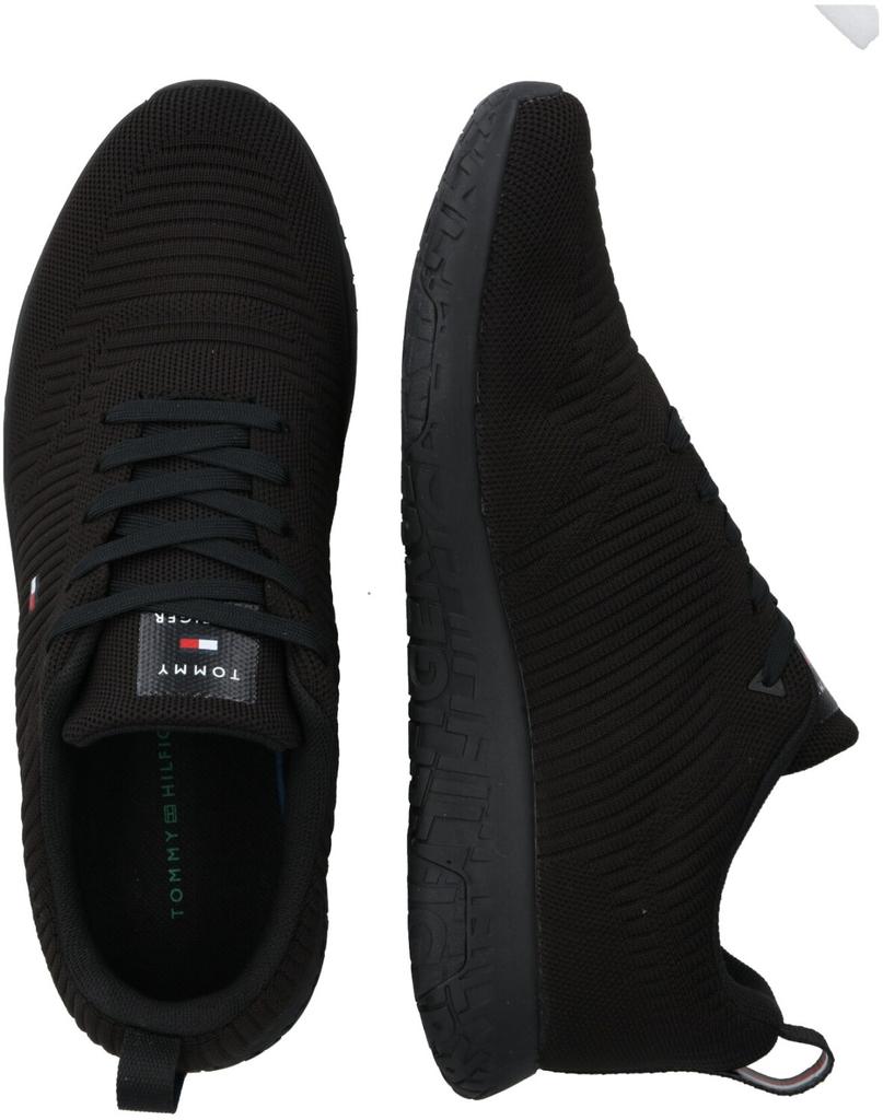 Sneakers Tommy Hilfiger Signature Knitted Trainers (FM0FM02838) Black