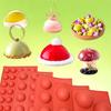 Half Round Cone Silicone Mold Fondant Chocolate Mold DIY Mousse Cake Mold