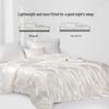 Mercury Home Textiles 100% Tussah Silk Jacquard Quilt