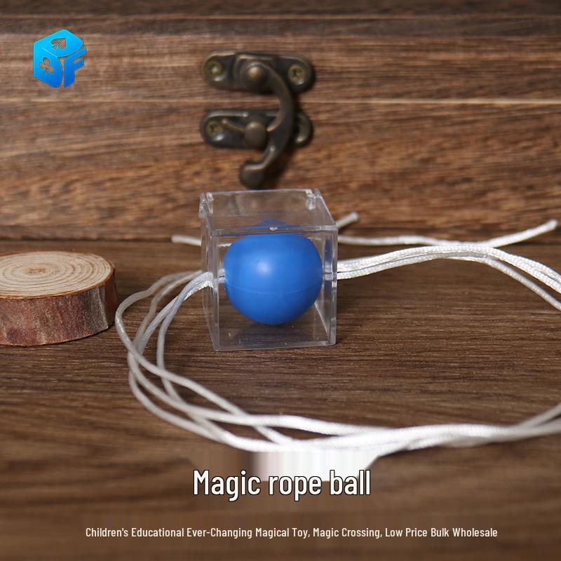 Children's Magic Rope Ball Escape Toy - Educational Close-up Prop