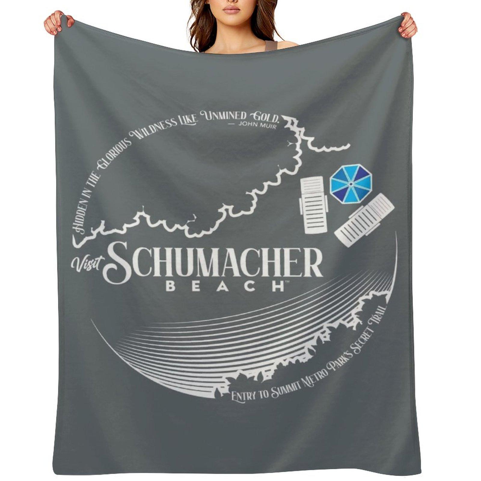 Visit Schumacher Beach? Throw Blanket Blankets For Sofas Flannel Designers sofa bed Blankets 30x40in
