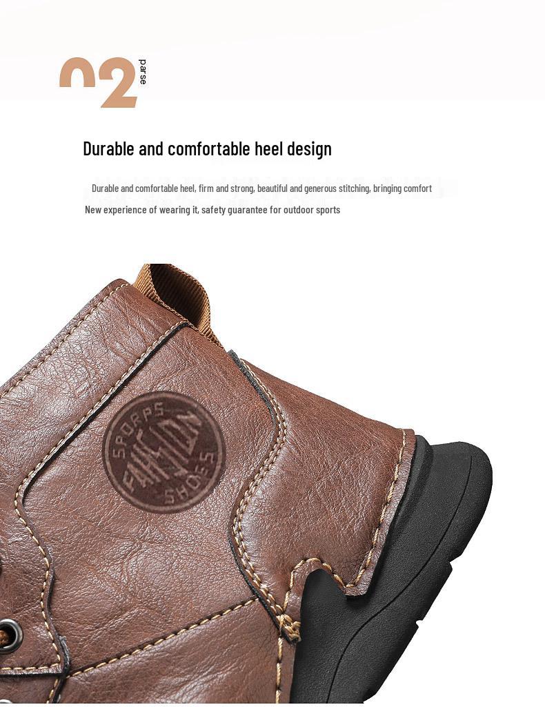 Men's High-Top Outdoor Work & Hiking Boots