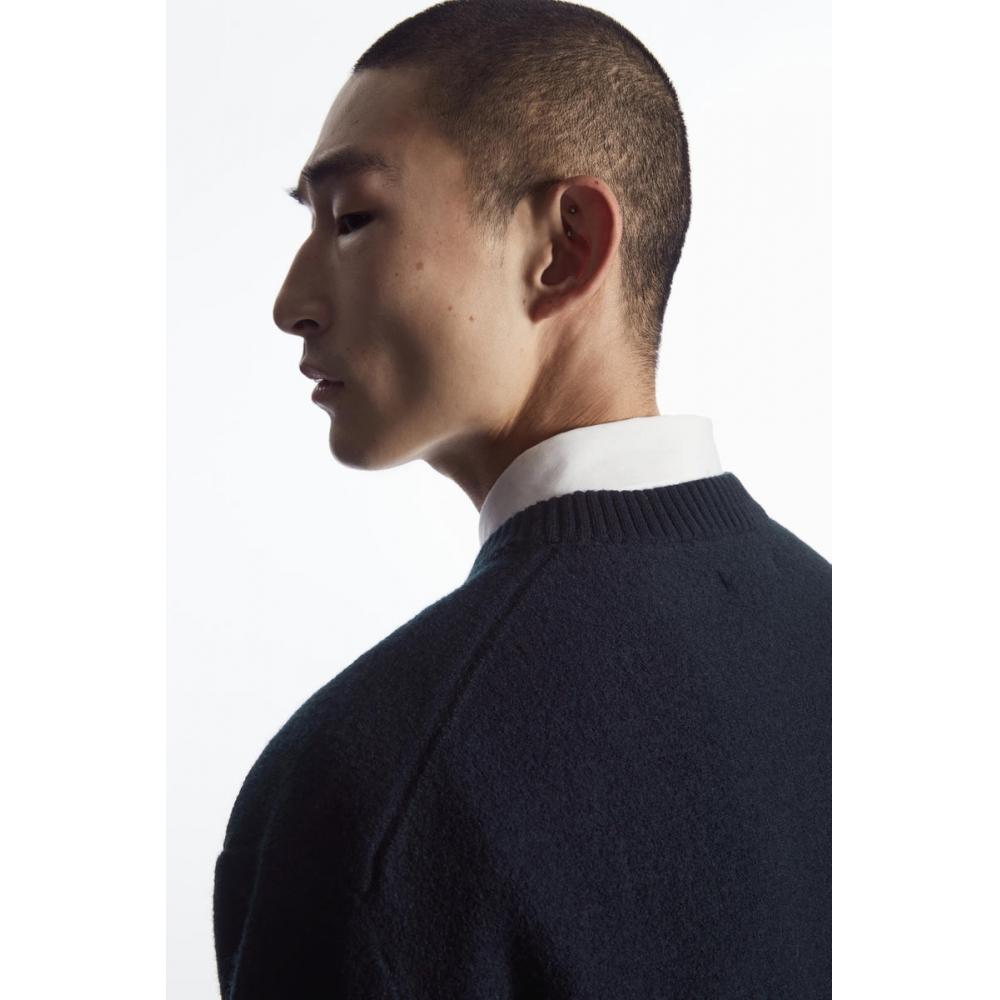 Cos Japan Boiled Wool Seamless Sweater