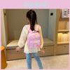 Adorable Cartoon Printed Kindergarten Backpack For Girls With Breathable Canvas Design