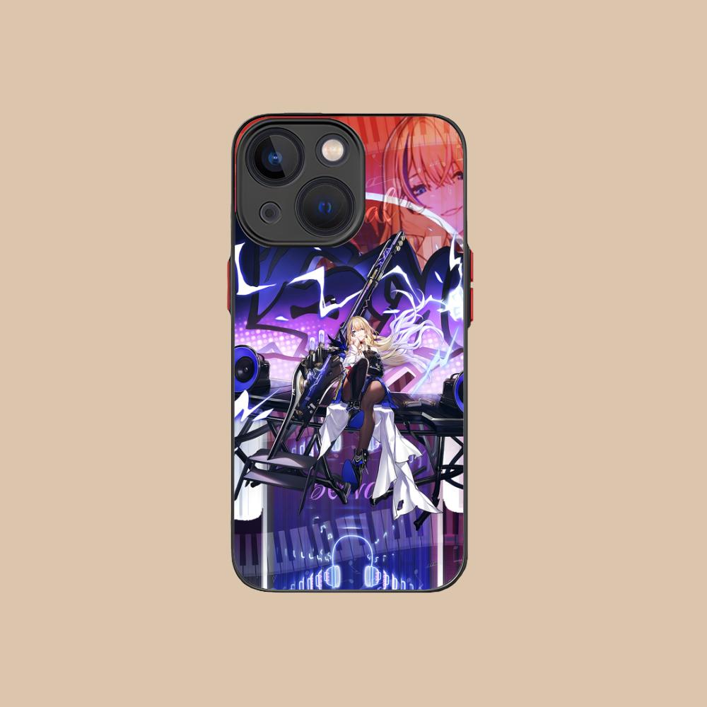 HSR Serval Silicone Mobile Phone Case for iPhone 17 16 15 14 13 12 11 X XR XS Air Pro Max Plus Mini Colorful Cover