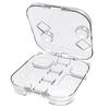 Transparent Storage Box with 3 Game Card Slots Clear Protector Shell PC Storage Case for Nintendo Switch2 Joy-Con Accessories