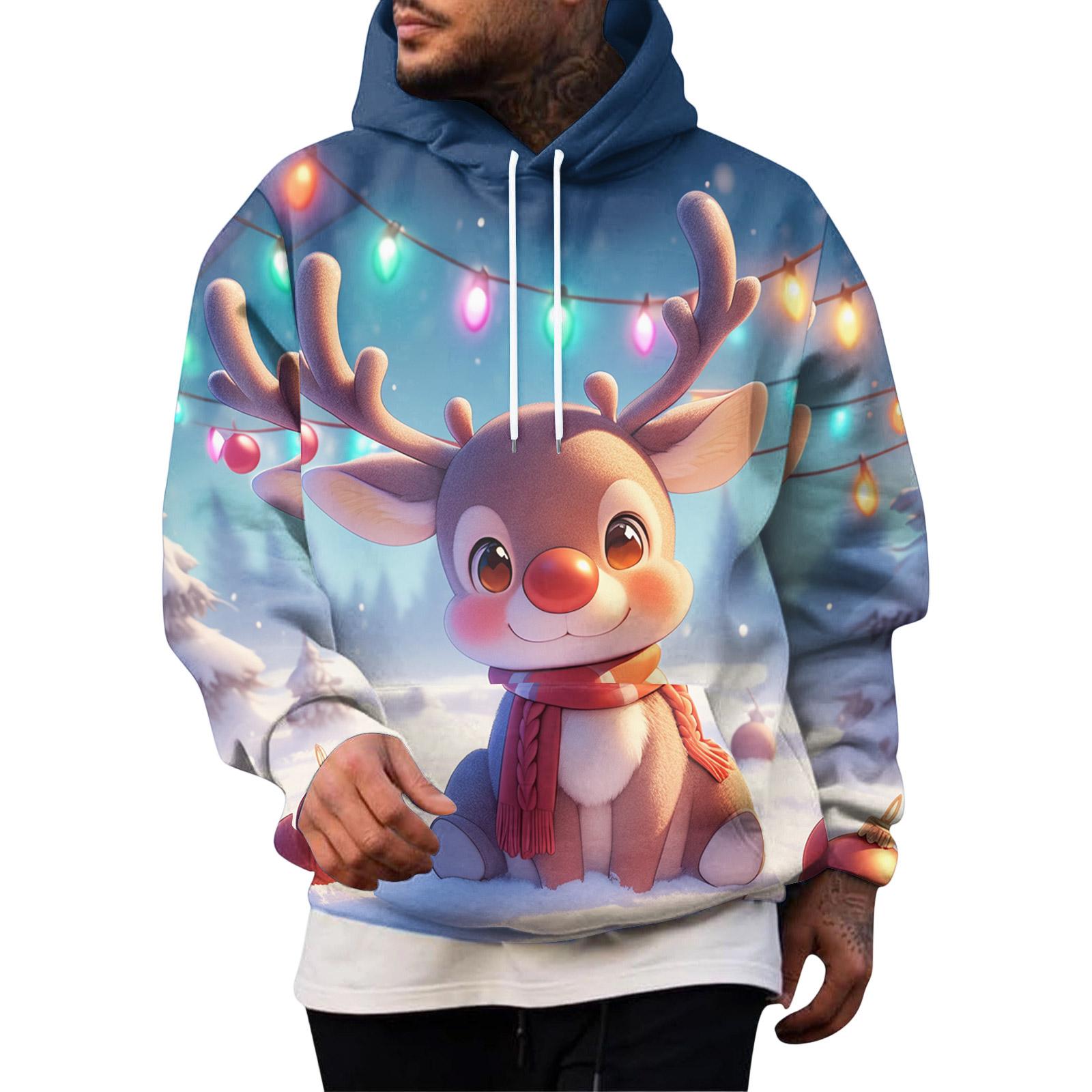 

Мужской Спортивный Повседневный С Длинными Рукавами С Карманом Капюшон Толстовка XL