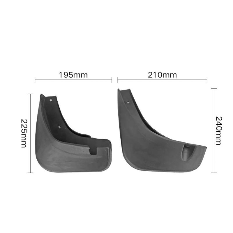 Mój dobry samochód 4 szt. do Kia Soul 2010 2011 2012 Błotniki samochodowe Przednie Tylne Poszerzenia Błotników Ochraniacze Błotników Błotniki Samochodowe Błotniki