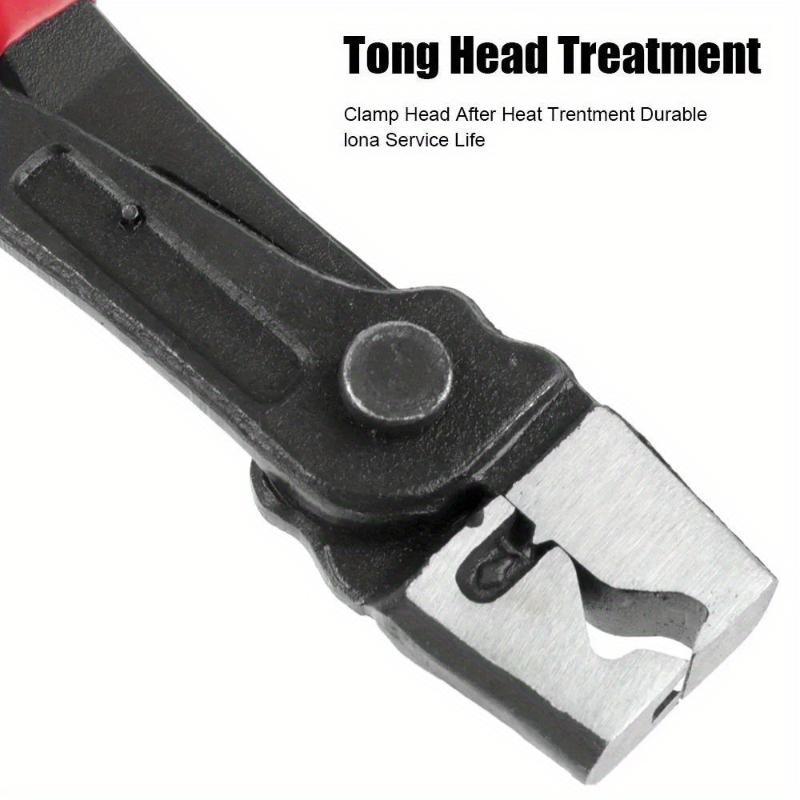 Langlebige Auto-Ölschlauch-Crimpzange 1 Stück Autoreparaturwerkzeug für Motorrad Automobil Rohrklemme Schraubstock Zubehör