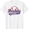 Funny Vintage Baseball Daddy of the Rookie T-Shirt Unisex T-Shirt