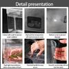 6L Clear Slow Cooker Storage Case with Rounded Edges for Easy Maintenance Large Capacity Plastic Sous Vide Water Tank