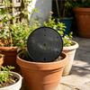 Insert de jardinière rond Insert pour pot de fleurs Disque avec trous de drainage Remplissage pour pot de fleurs Moins de terreau pour grandes jardinières rondes Utilisation intérieure extérieure