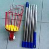 Fruit Picker Pole Telescopic Spliceable Rod with Basket Metal Extendable Picking Pole Garden Tool for Harvesting Apples Oranges Avocados from