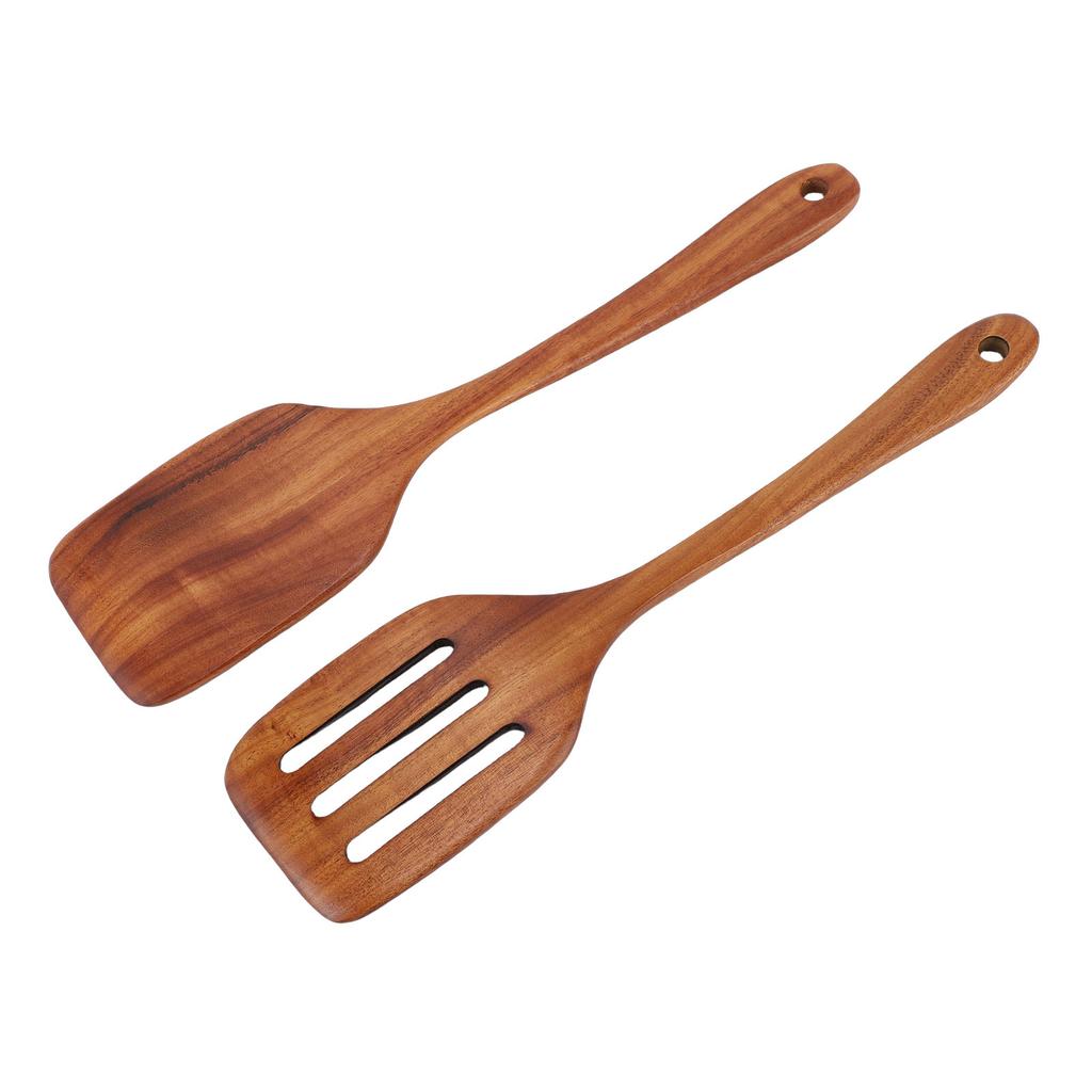 Wooden Spatula Slotted Spatula Multifunctional Kitchen Cooking Utensils Set for Home Restaurant